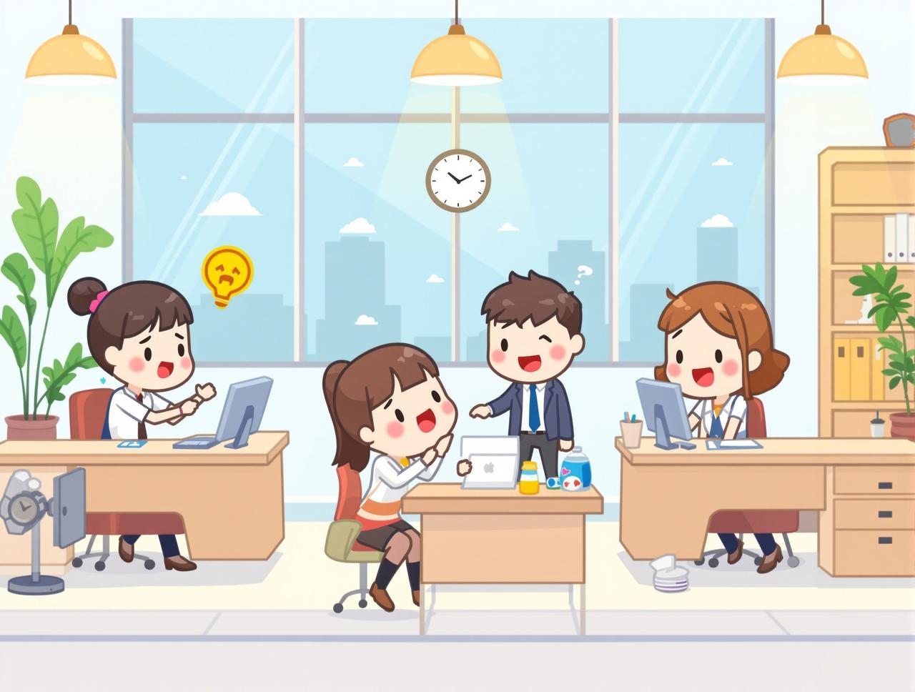 红果网页 - 办公室沙雕日记